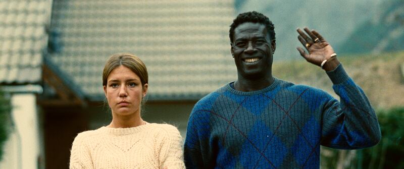 Adèle Exarchopoulos and Moustapha Mbengue in The Five Devils