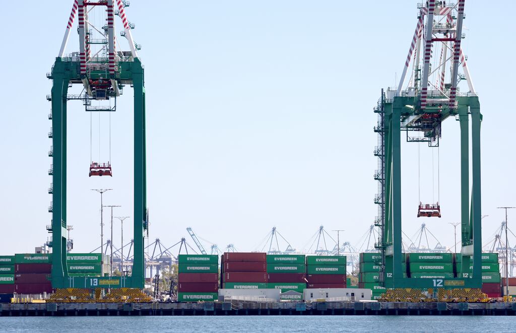 An international shift away from free trade is a risk to the Irish economy, Tánaiste Leo Varadkar has warned. Photograph: Mario Tama/Getty Images