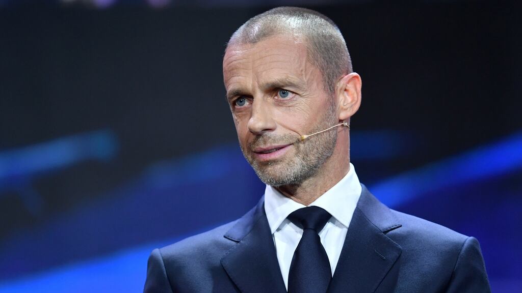 Aleksander Ceferin is optimistic fans will be able to attend Euro 2020 matches. Photo: Harold Cunningham - UEFA/UEFA via Getty Images