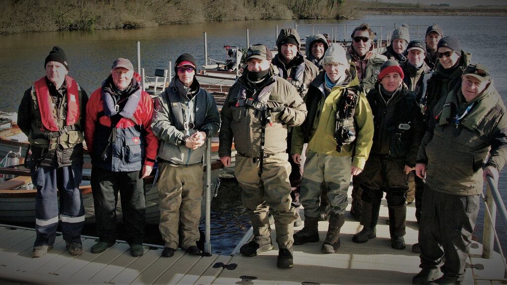 The fishing group at Knockaderry, Kilmeaden, Co Waterford