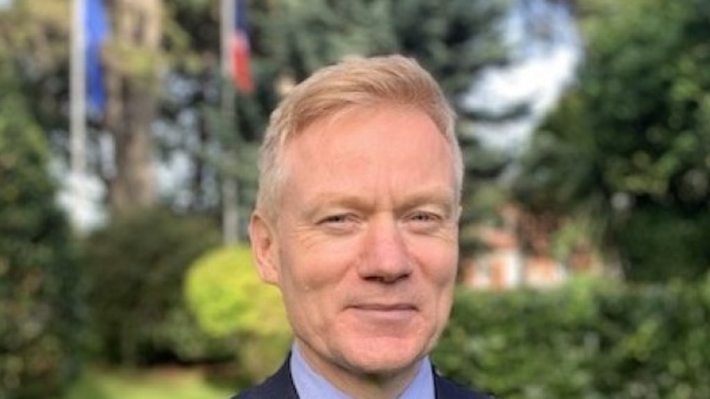 French ambassador Vincent Guérend said Ireland’s neutrality should be ‘adapted to a new environment’. Photograph: French Embassy