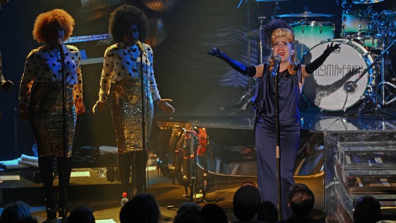 Paloma Faith on stage at Vicar Street, Dublin, in 2013. Photograph: Eric Luke/The Irish Times