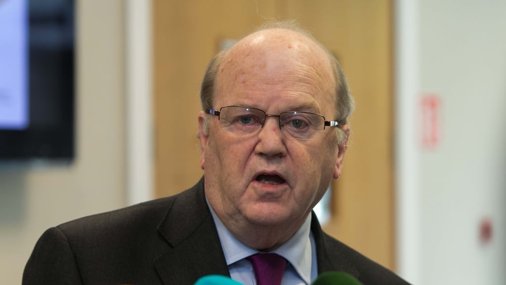 Minister for Finance Michael Noonan said Mr Kenny’s skills in crisis management and  international contacts were very important. Photograph: Collins