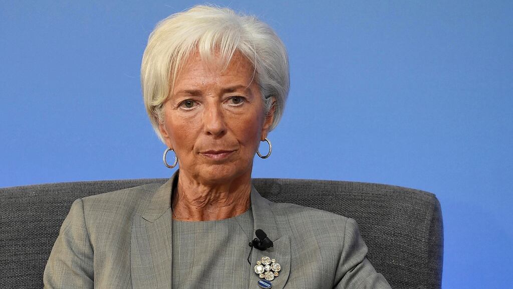 Head of the IMF Christine Lagarde