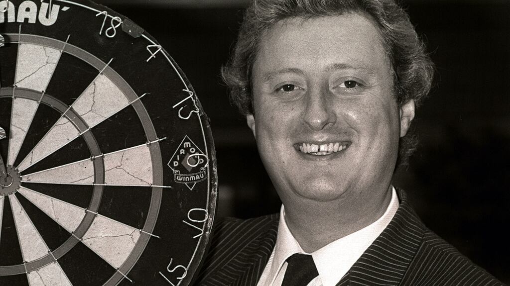 Five-time world champion Eric Bristow has died at the age of 60 after suffering a heart attack, the Professional Darts Corporation has announced. Photo: Adam Butler/PA Wire