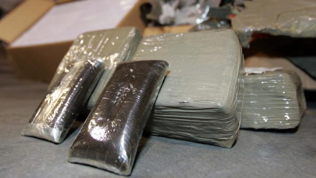 A man in his 40s was to appear in court this morning charged in connection with the seizure of 39kg of cannabis resin with an estimated street value of €234,000. File photograph: Colin Keegan/Collins