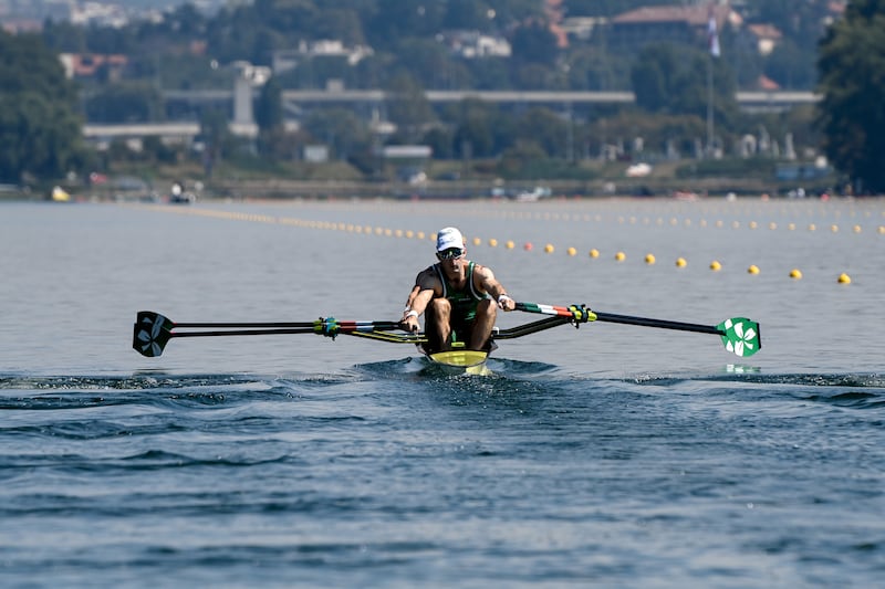It’s clear rowing is a different sort of sporting obsession, O’Donovan already content that Paris will not define him, Olympic immortality or otherwise. Photograph: Maren Derlien/Inpho