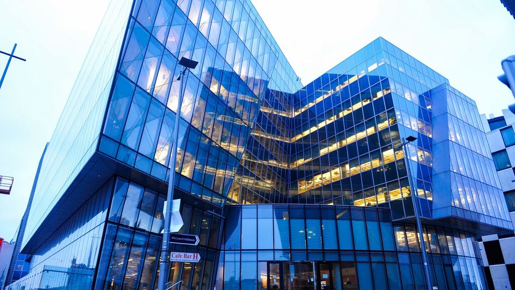 Facebook’s European headquarters in Dublin. The social media giant has announced it will stop routing sales from major UK customers through Ireland. Photo: Bloomberg