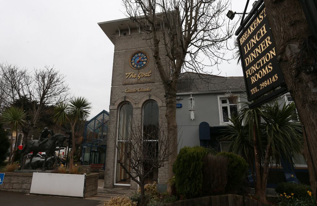Charlie Chawke is seeking permission for a funeral home business close to his Goat Bar and Grill in Goatstown. Photograph: Laura Hutton