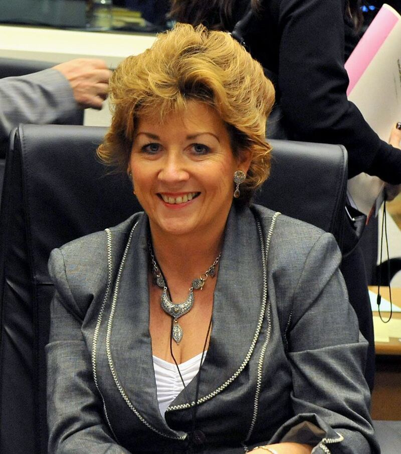 Ireland’s UN Ambassador Geraldine Byrne-Nason: ‘I call on this council to stand for the women of Afghanistan.’