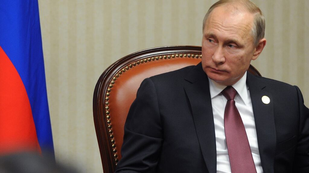 Russian president Vladimir Putin: Credit rating agency Fitch had already flagged up concerns over a number of Russia’s banks