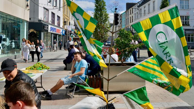 Up Kerry! Photograph: Ronan McGreevy