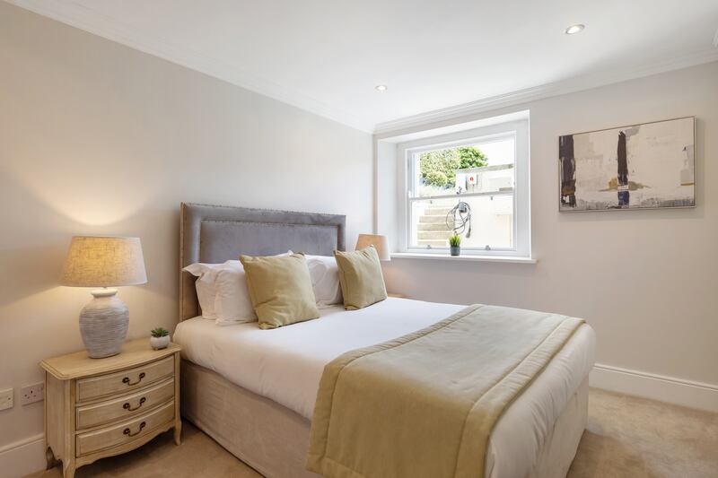 Bedroom at ground level