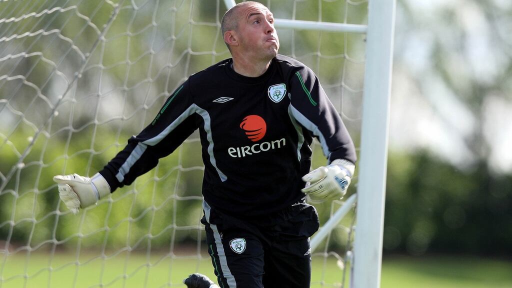 Dean Kiely won 11 caps over the course of two spells in the Ireland squad. Photograph: Inpho