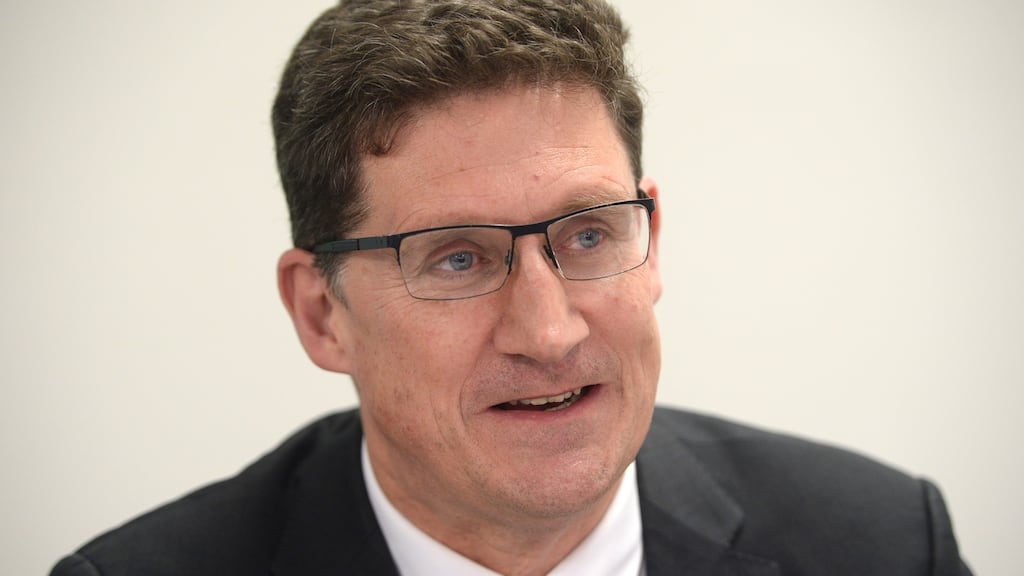 Green Party leader Ryan said there is a ‘real possibility’ that his party could win 15 seats across the country in the general election. Photograph: Dara Mac Donaill/The Irish Times.