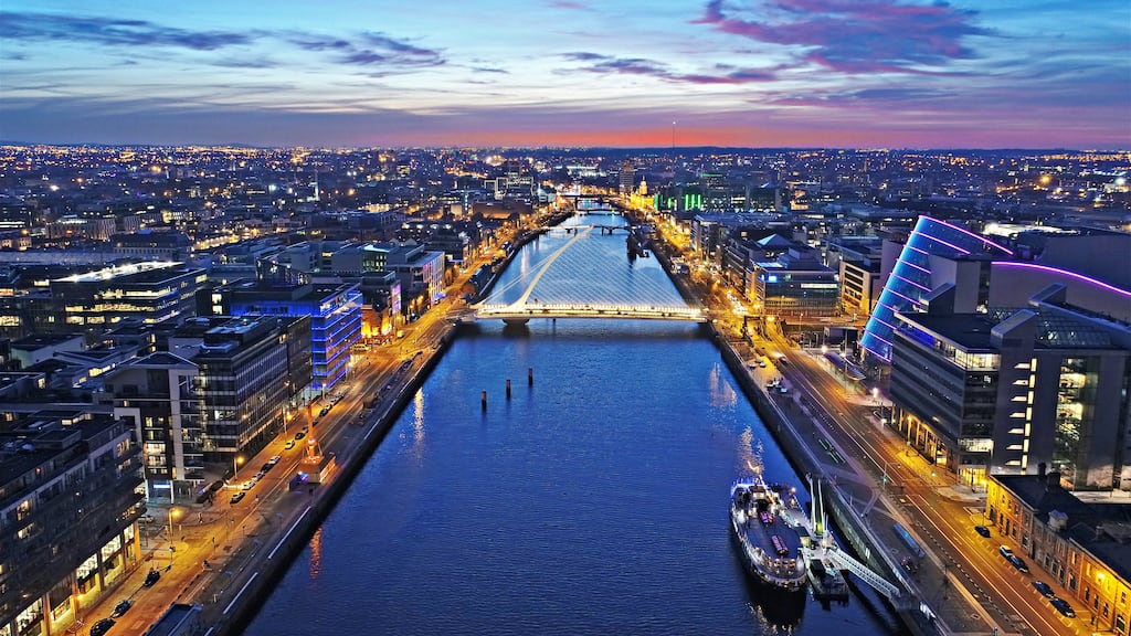Dublin remains the most popular destination for staff relocations and new European hubs or offices. Photograph: Media Production