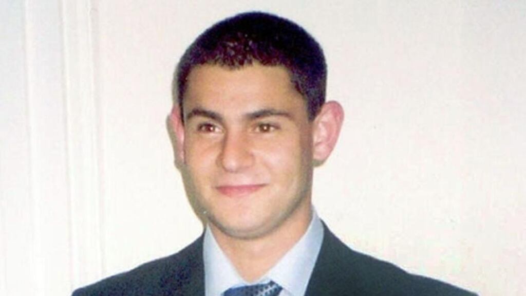 Sapper Patrick Azimkar was shot dead outside the Massereene Barracks, Antrim, in 2009.