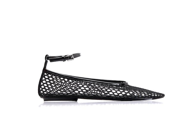 Mesh ballet flats, €49.99, Mango