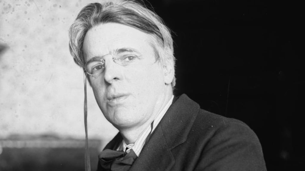 WB Yeats: unashamedly elevated imagination over rational calculation
