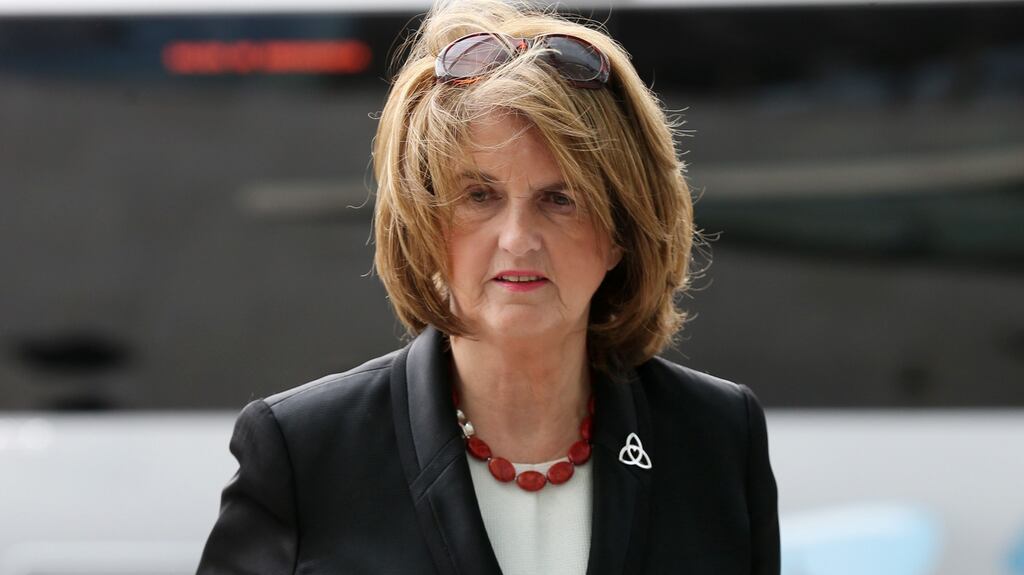 Labour’s Joan Burton has said while the party will not increase taxes on ordinary workers, it will be providing for taxation increases amounting to about €400 million per year. File photograph: Collins Courts