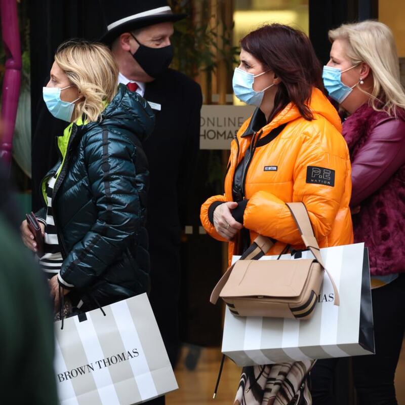 Should masks become mandatory again? Photograph: Dara Mac Dónaill