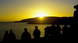 Temperatures are set to soar... but not quite yet