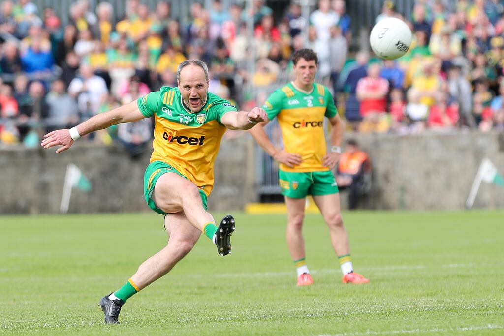 Donegal's Michael Murphy: the team will have six days to prepare for the All-Ireland SFC quarter-final. Photograph: INPHO/Lorcan Doherty