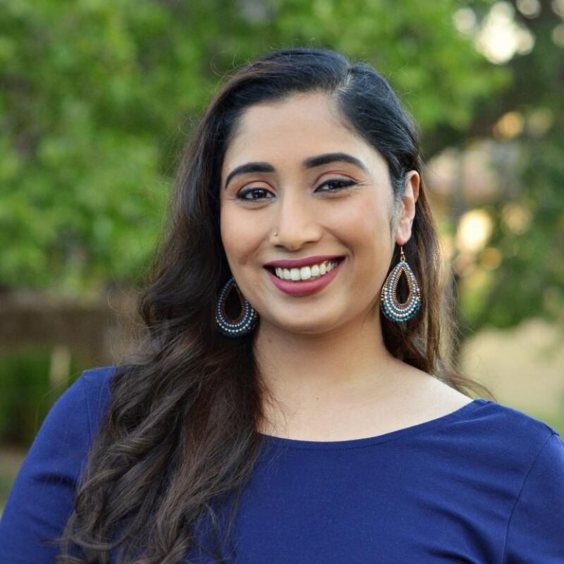 Akshaya Raman draws on classic tropes (treasure hunts, family dynamics) and Indian culture for The Ivory Key. Photograph: Emily Gillaspy