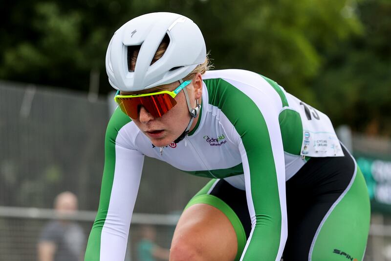 Lara Gillespie back in the saddle. Photograph: Ben Brady/Inpho