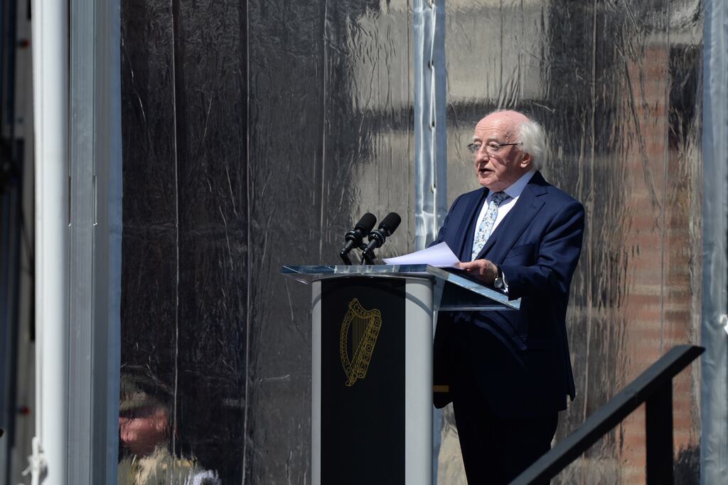 President Michael D Higgins, who serves as supreme commander of the Defence Forces, said the report showed dignity and respect were not emphasised as primary and driving values of the organisation. File photograph: Dara Mac Dónaill