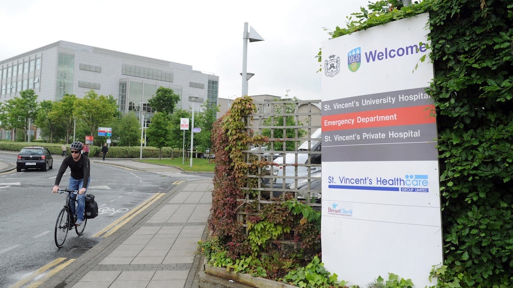 St Vincent’s Healthcare Group owns three facilities in Dublin. Photograph: Aidan Crawley