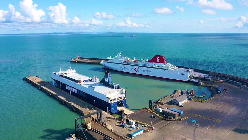 Rosslare Europort has seen a spike in freight volumes as traders avoid the land bridge of Britain in favour of direct routes to continental Europe