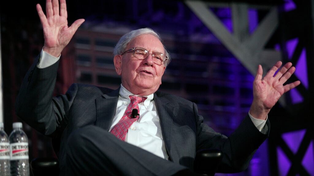 Billionaire investor Warren Buffett: shares in Berkshire Hathaway fell 11 per cent last year. Photograph: Bill Pugliano/Getty Images