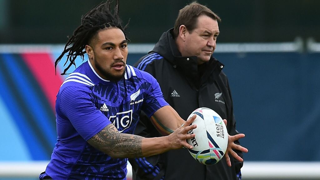 New Zealand centre Ma’a Nonu: against France his key stats were 107 metres gained and nine passes; precious little contact from the big man. Power yes; but not to batter. Photograph: Gabriel Bouys/AFP