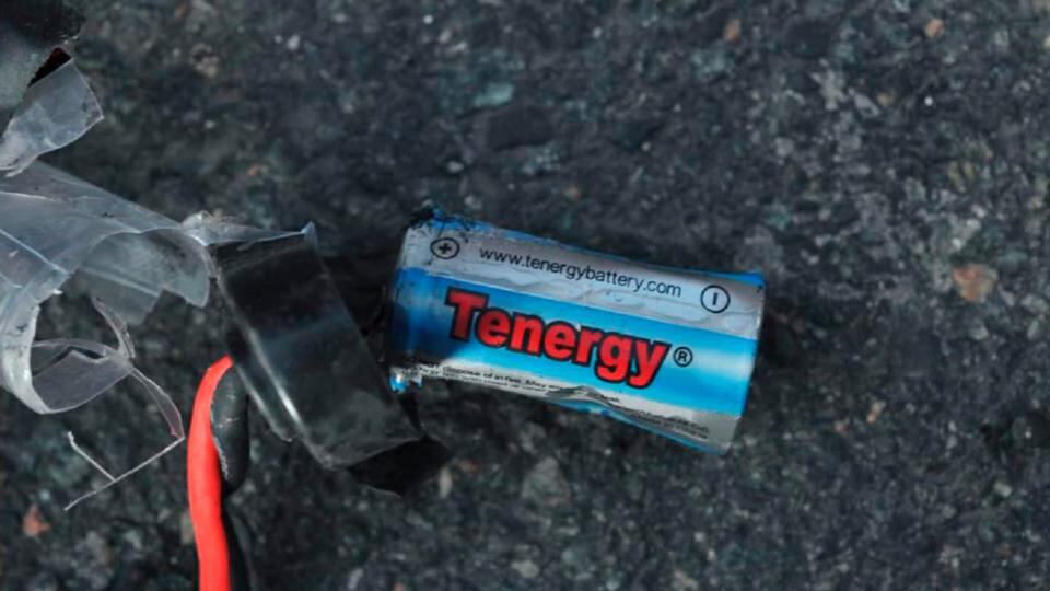 Further remains of the explosives used in the Boston Marathon