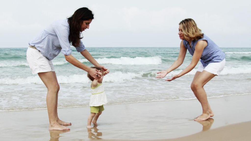 ‘We have a chance to do something truly wonderful – not just for grown men and women of the LGBT community in Ireland, but for our future children.’ Photograph: Getty Images