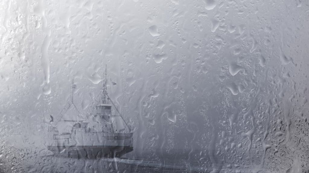 Life on the Liffey: I could hear the water bus before I could see it – the grinding and groaning. And then the blast of its light and the clanking chains. Photograph: Jan Stromme/Getty