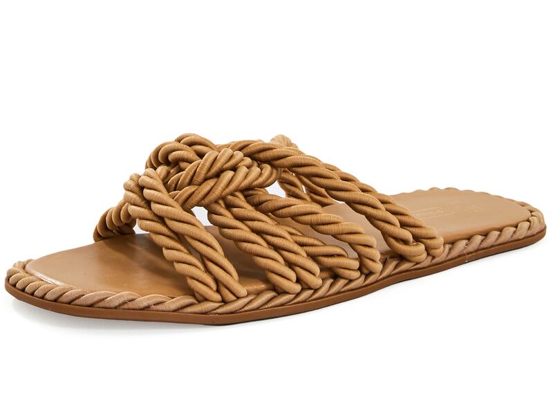 Tan rope sandals (Penneys, €13)