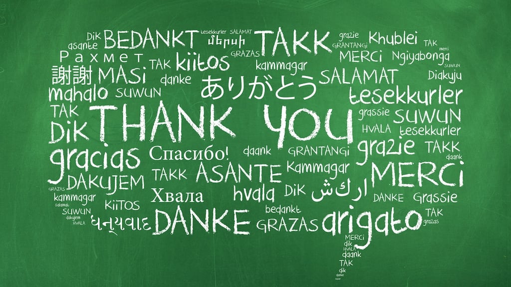 ‘A 2012 Eurobarometer survey found 40 per cent of Irish people were able to hold a conversation in at least one foreign language, compared to an EU average of 54 per cent.’ Photograph: Getty Images