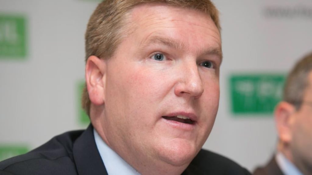 Fianna Fail spokesperson on Finance Michael McGrath has said the argument over which politicians should be represented on the banking inquiry should end and the long-awaited investigation should proceed. Photograph: Gareth Chaney/Collins
