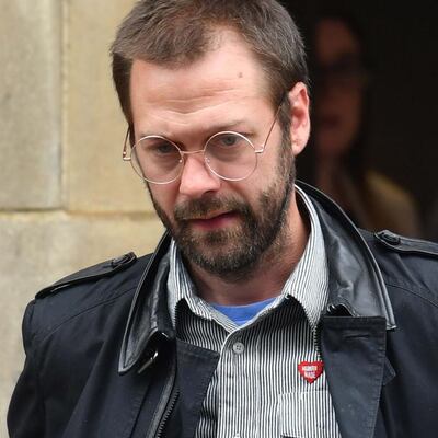 Tom Meighan: the former Kasabian singer was sentenced to 200 hours of community service for assaulting his former fiancee, Vikki Ager. Photograph: Jacob King/PA Wire