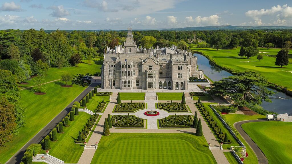 Adare Manor and Golf resort. No expense was spared on Adare Manor’s renovation, which cost somewhere between €50 million and €100 million, depending on which report you read Photograph: Murray Consultants