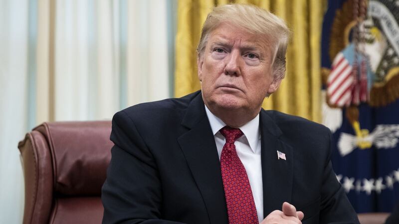 US president Donald Trump said in a statement that Russia had ‘for far too long’ violated the pact while the US ‘has fully adhered’ to it Photographer: Carlos Becerra/Bloomberg