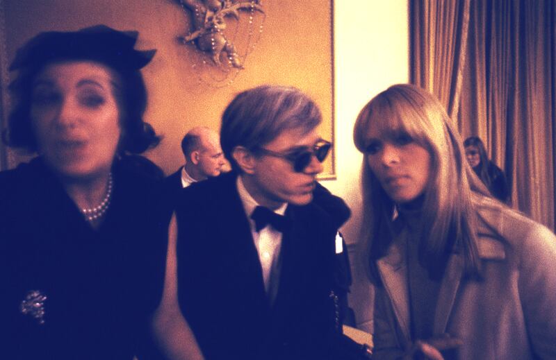 Andy Warhol with Nico in 1966. Photograph: Adam Ritchie/Redferns via Getty