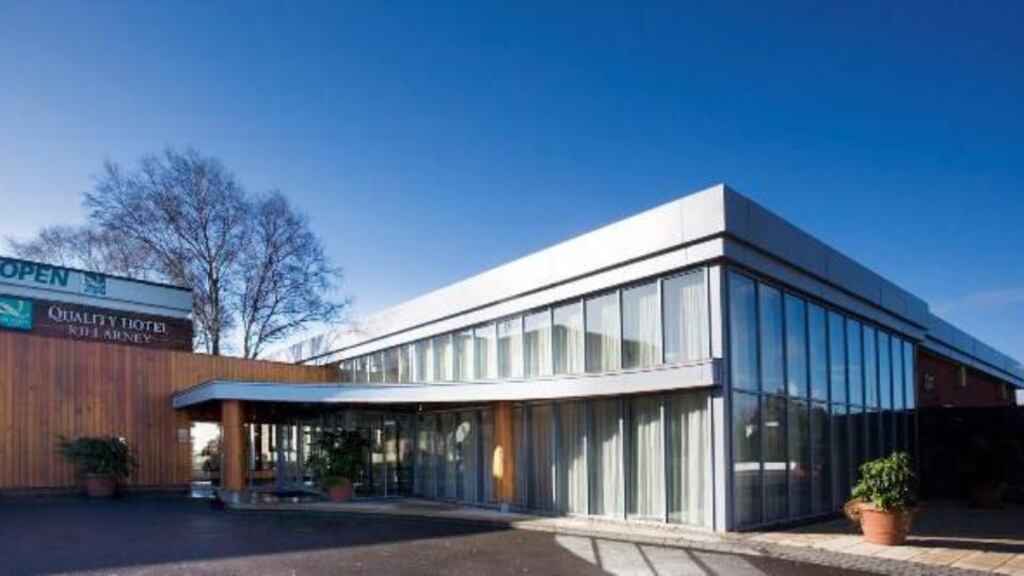 The Quality Hotel in Killarney, Co Kerry: At least two staff members received facial and other injuries and a number of gardaí called to deal with the disturbance also received injuries during an incident involving residents.