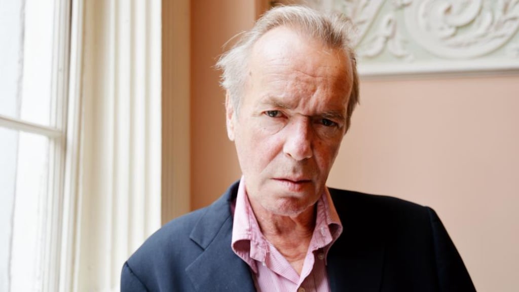 Novelist Martin Amis, who was in Dublin yesterday for a talk ahead of the Mountains to Sea dlr Books Festival. Photograph: Alan Betson