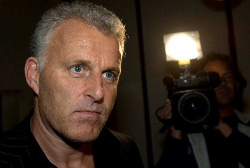 Peter R de Vries was a popular Dutch reporter and television presenter. Photograph: Peter Dejong/AP