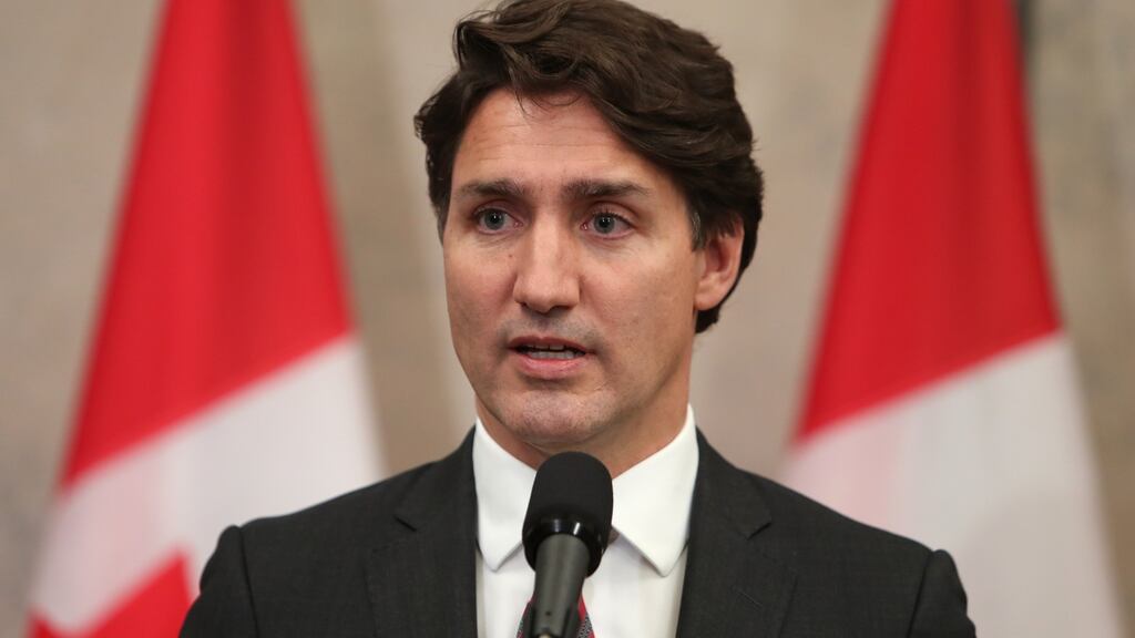 Canada’s prime minister, Justin Trudeau, says its new national holiday is a day to reflect on the horrors the country inflicted on children and families. Photograph: David Kawai/ Bloomberg