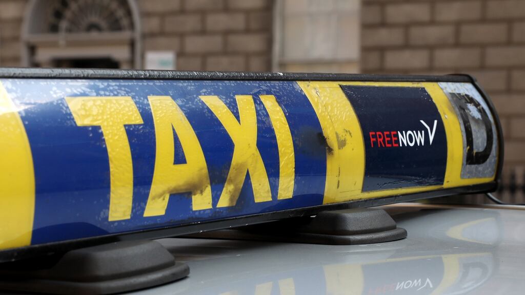 Minister for Transport Eamon Ryan said: ‘There is no doubt that Covid-19 has had a detrimental effect on our taxi industry.’ File photograph