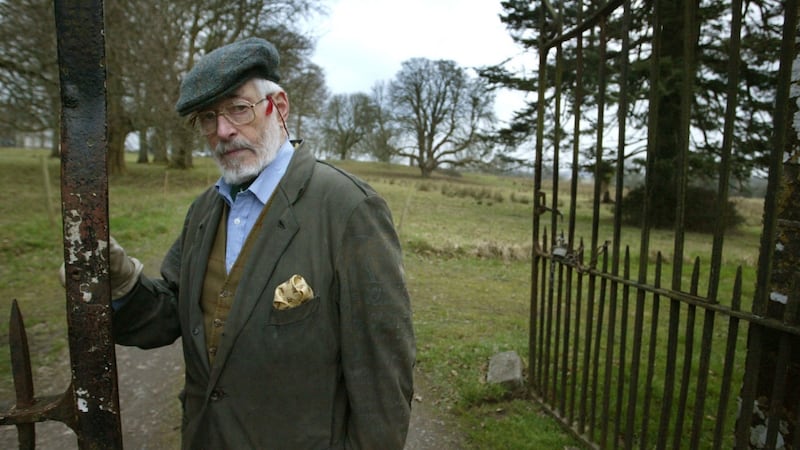 JP Donleavy, the American author, seen at Levington Park, his home in Mullingar. Photograph: The New York Times
